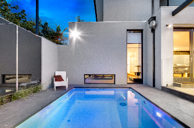 Plunge swimming pool shape gallery page